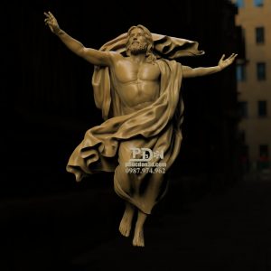 File 3d mẫu Chúa Jesus Lên Trời